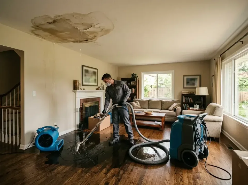 attic-pipe-burst-ceiling-drip-008 — frequently asked questions, Water Damage Restoration & Carpet Care in Jefferson, GA